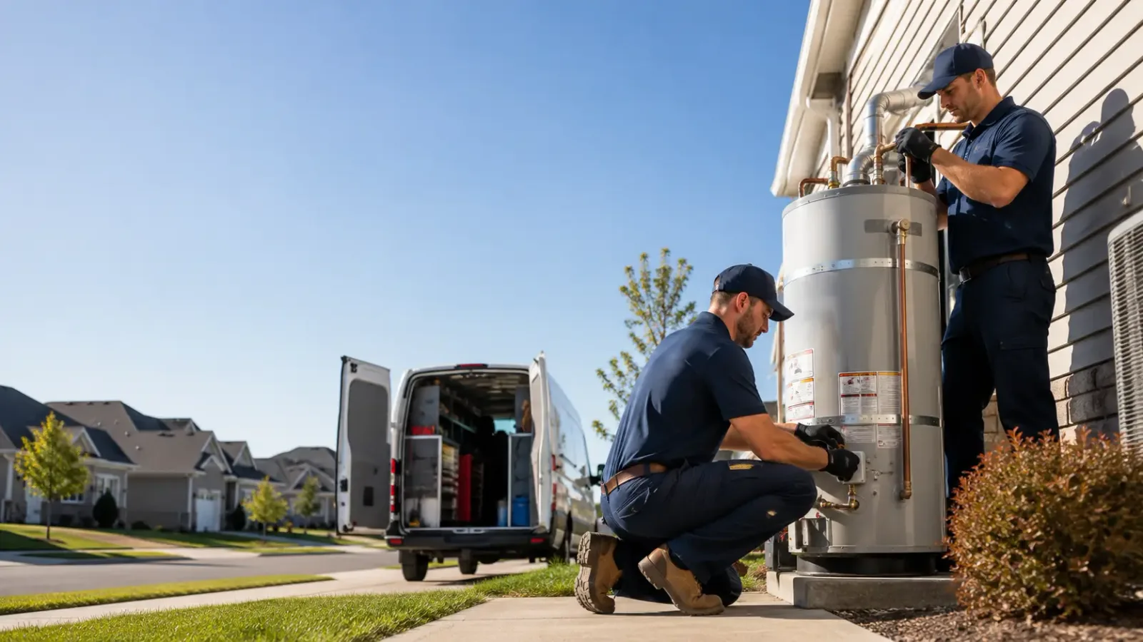 Water Heater Installation in Jay, ME